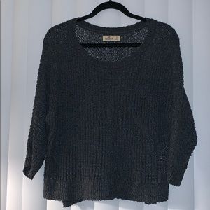Dark gray sweater
